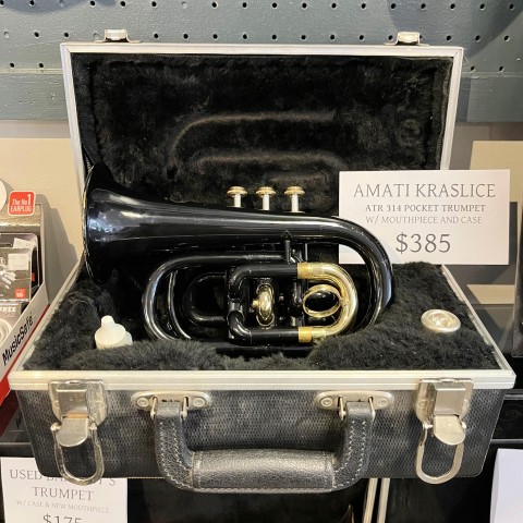 Amati Kraslice Pocket Trumpet ATR 314